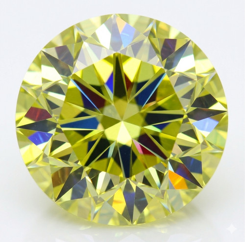 Diamant naturel taillé rond - taillé,