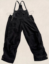 Salopette Baggy Noir Rayures