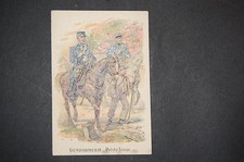 Chromo militaire Uniformes et Cie: Gendarmerie, petite tenue