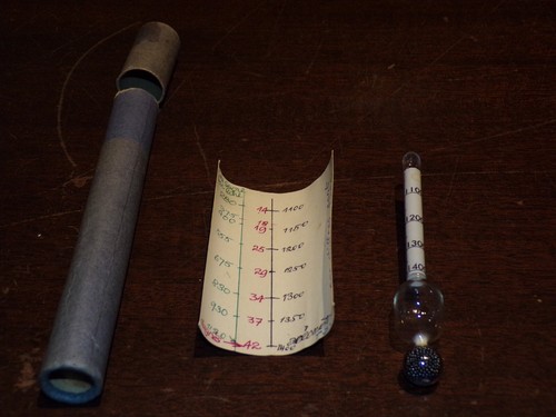 Ancien outil aéromètre - , /