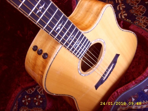 Guitare folk electro - guitare,