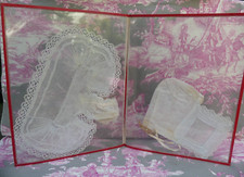 Coiffe Bretonne MORBIHAN ancienne complète avec  Béguin petites reprises LORIENT