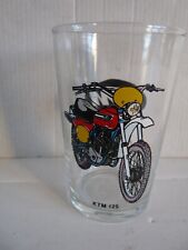 verre moto KTM 125 10 cm