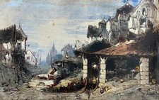 Tableau Aquarelle Eugène