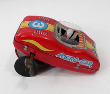 Jouet ancien YONE numéroté - Voiture ACRO-CAR - Année 50/60 en tôle lithographié