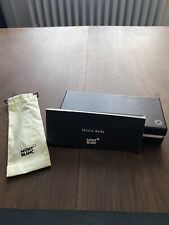 STYLO BILLE MONTBLANC MEISTERSTUCK CLASSIQUE PLATINE 2866 RESINE NOIR 