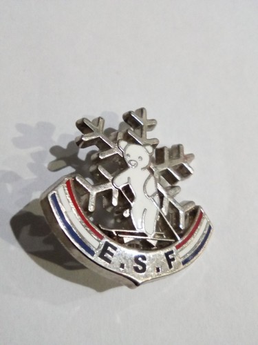 Broche insigne esf école ski - broche,