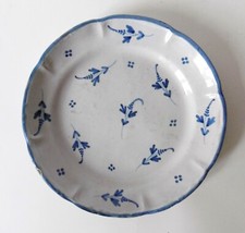 ASSIETTE FAÏENCE,  DECOR