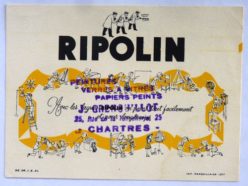 Buvard ripolin tampon - buvard,
