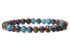 Bracelet de perles Calcédoine