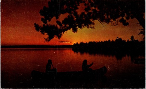 Vintage postcard northland - vintage,