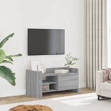 Meuble TV blanc 80x35x40 cm bois d’ingénierie support TV buffet TV vidaXL