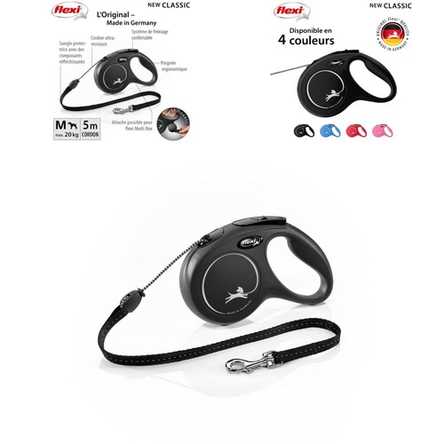 Flexi classic laisse - classic, |