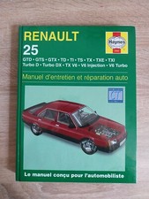 Revue technique HAYNES RENAULT 25 V6 i Turbo 2.5 2.7 2.8 2.0 2.2 E 2.1 D TD Txi