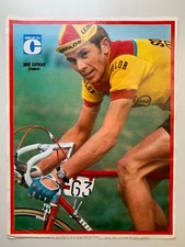 POSTER PHOTO MIROIR DU CYCLISME 1970 // JOSE CATIEAU