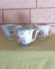  3 Pots lait/crème/Porcelaine