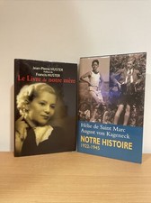 Lot 2 Livres / Histoire Vécue - La Livre De Notre Mère / Notre Histoire / WW2