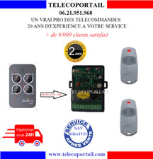 KIT RADIO TELECOMMANDE COMPATIBLE DIAGRAL DIAG 08 10 12 20 DIAG43MCX, DIAG44MCX