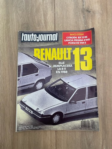Revue auto journal - l'auto-journal, 1987