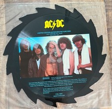 AC/DC Limited Edition Interview Picture Disc 1988