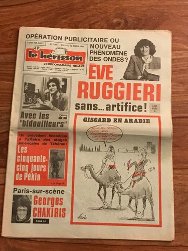 Journal hérisson 1768 - le,