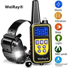 Collier Electrique Entrainement Formation Dressage pour Chien Avec Telecommande