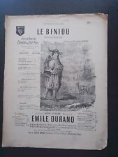 PARTITION ANCIENNE PIANO /