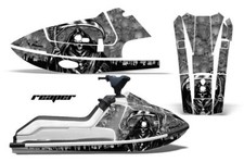 Autocollants Graphiques Jet Ski Kawasaki X2 650 1986-1995 REAPER S