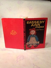 VINTAGE 1961 "RAGGEDY ANN STORIES" CHILDREN'S BOOK BY JOHNNY GRUELLE