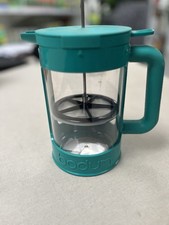Cafetière à piston Bodum , 12 tasses, 1,5 l, en résine, bleu turquoise