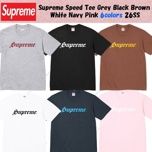 Supreme speed tee gris noir - supreme,