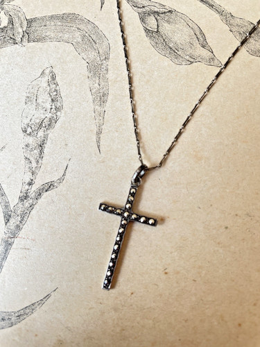 Très joli collier argent - joli,