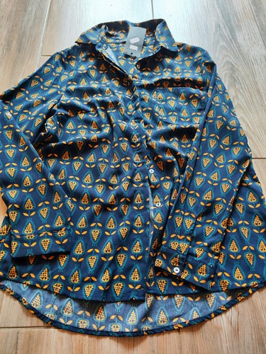 Chemise hippie tricolore - chemise,