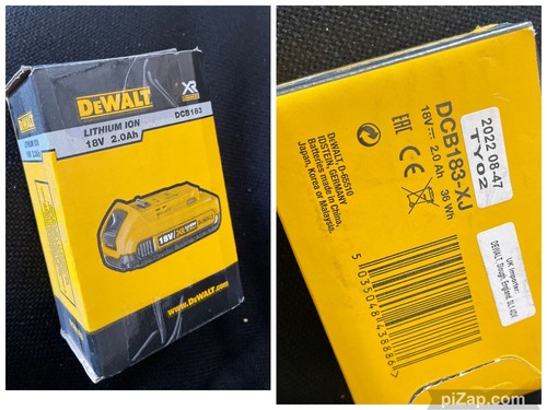 Batterie rail dewalt dcb183 - batterie,