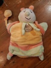 doudou et compagnie marionnette Choco l'escargot  et son sac à dos, TBE