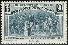 FRANCE 1939 LA RÉVOLUTION FRANÇAISE  YT n° 444 neuf ★★ luxe / MNH