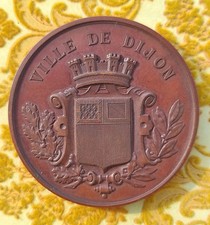 MEDAILLE DIJON 1886 EXPOSITION VINICOLE  vin vigne raisin vigneron
