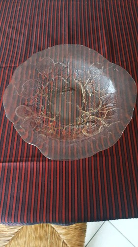 Coupe fruits verre - à,