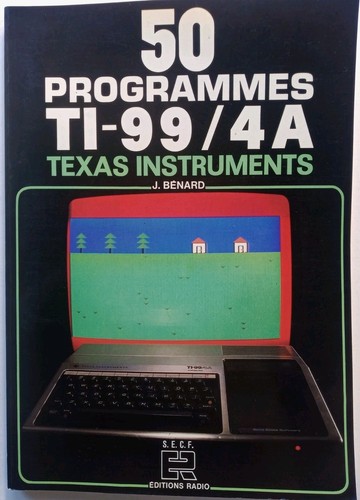 Livre programmes 99 4a - 50, ti-99/4a