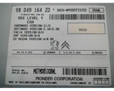 AUTORADIO SMEG RECEPTEUR TELEMATIQUE PEUGEOT 208    98049164ZD   2506194