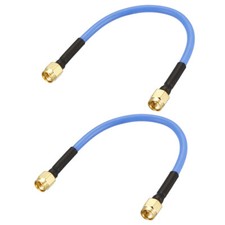 2Pcs SMA Mâle à SMA Mâle
