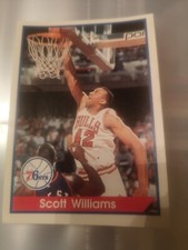 Sticker Nba Basket 1994 1995 Panini #107 Scott Williams Philadelphia 76ers