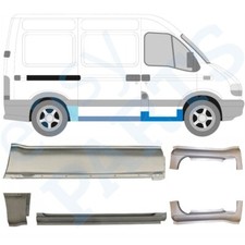 RENAULT MASTER OPEL MOVANO 1998-2010 Court Tôle de Réparation de Seuil