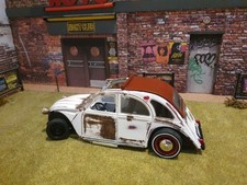 Citroën 2cv 1/18 rat rod modified custom 1/17 Solido umbau conversion