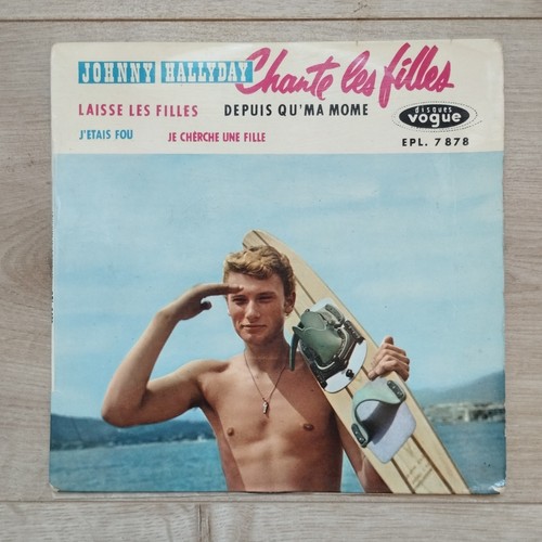 Johnny hallyday 45t vinyle - 45t, ep
