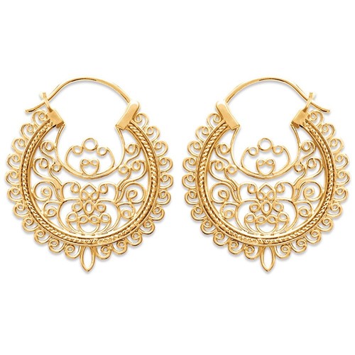 Boucles oreilles créoles - boucles, d'oreilles