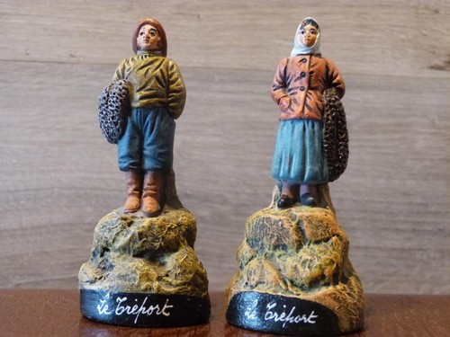 Statuettes terre cuite de - -terre,