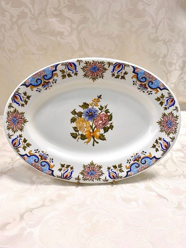 Faience gien grand plat - de,