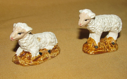 Santons crèche anciens lot - , 2