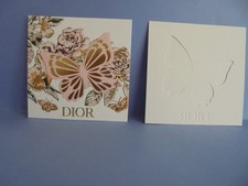 DIOR - CARTE PUBLICITAIRE "